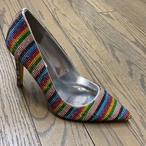 Rainbow high heels